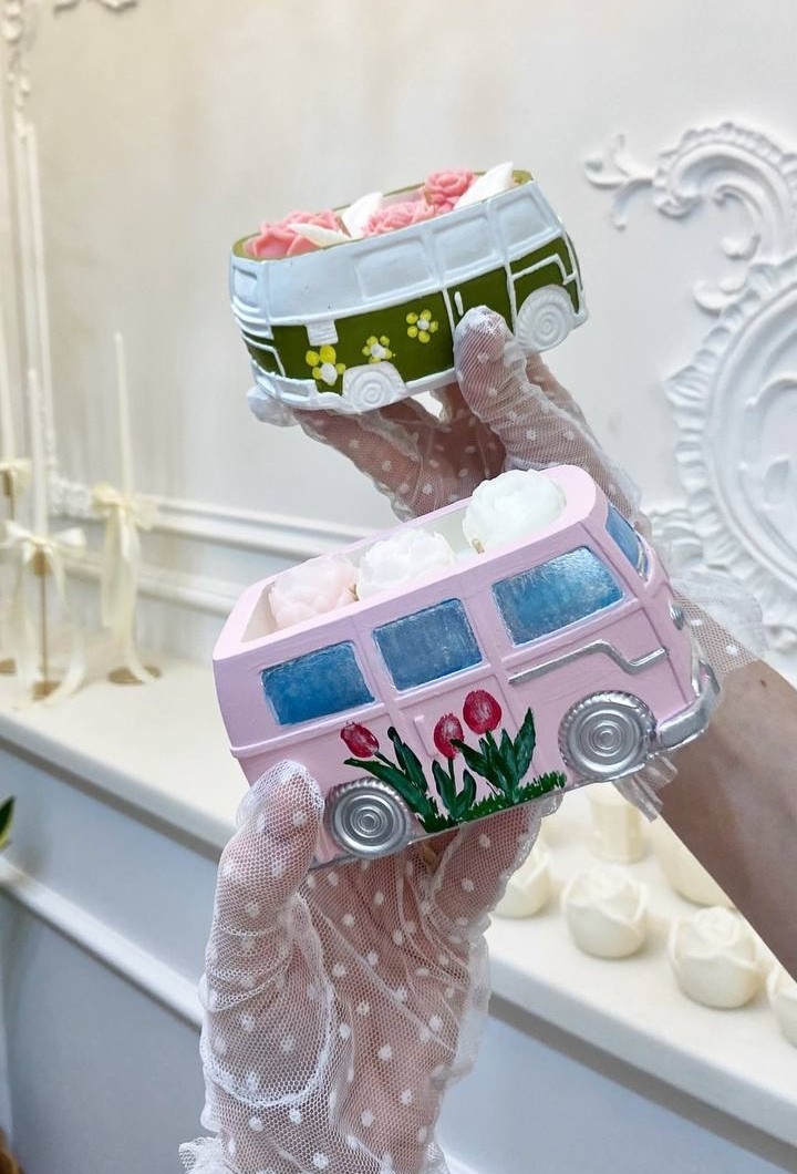 Подсвечник Ретро-автобус