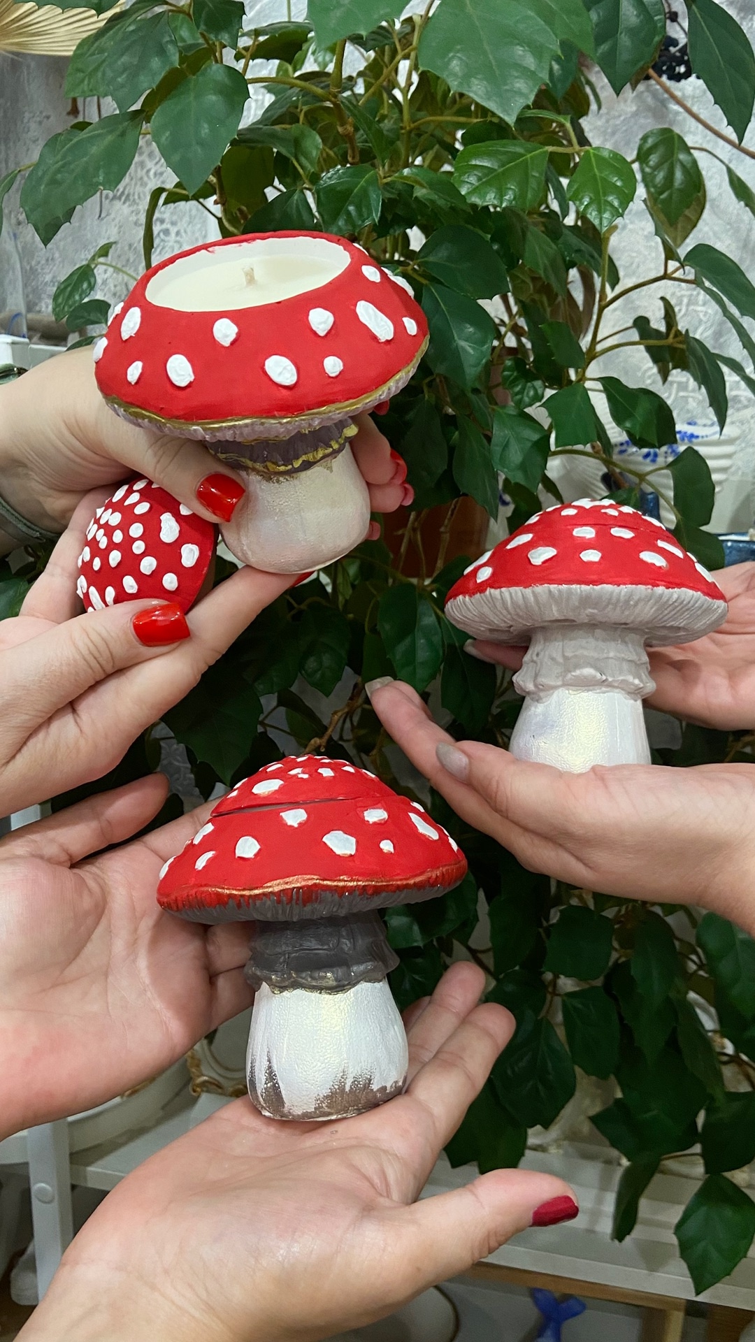 Подсвечник Мухомор