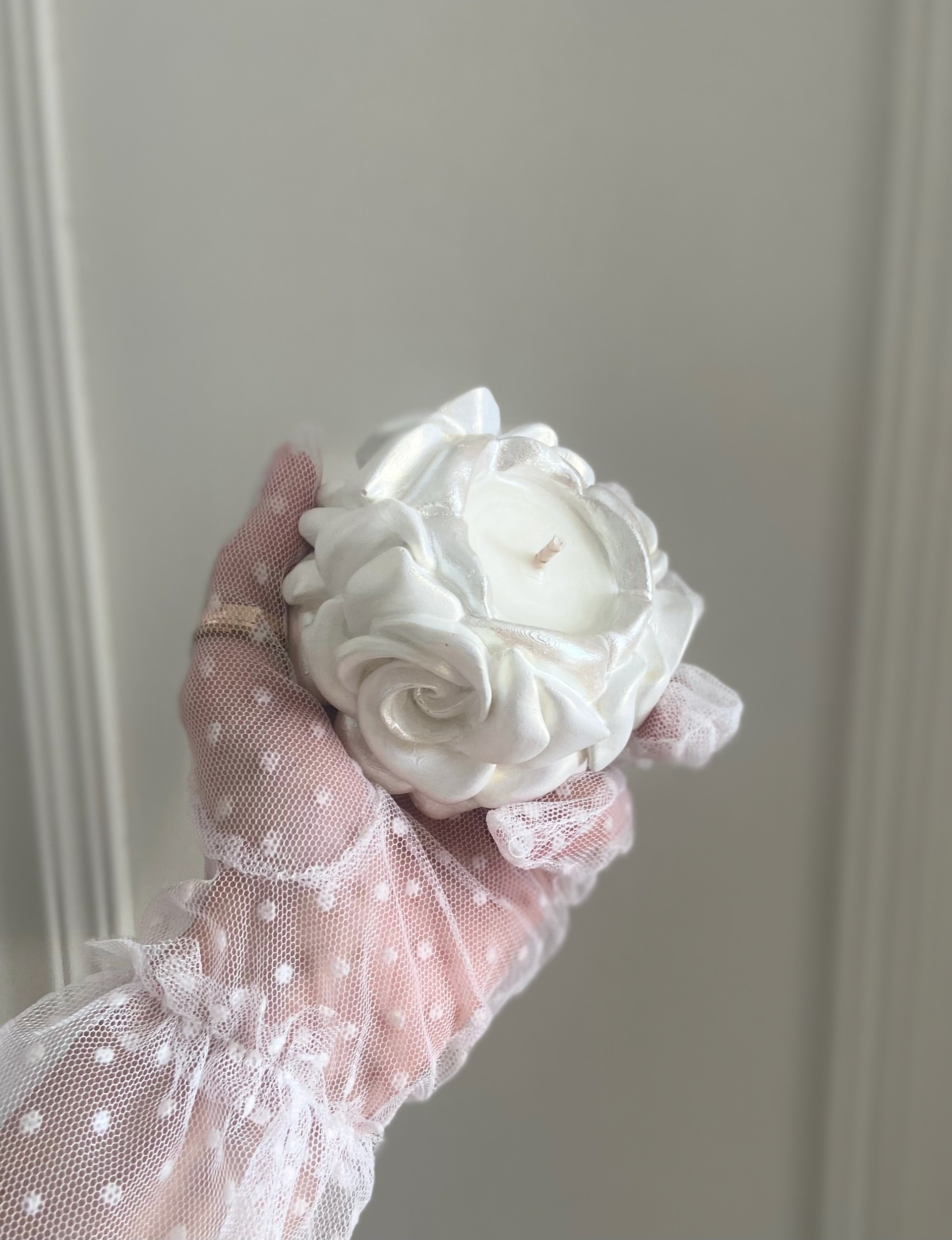 Подсвечник Розочка-венок